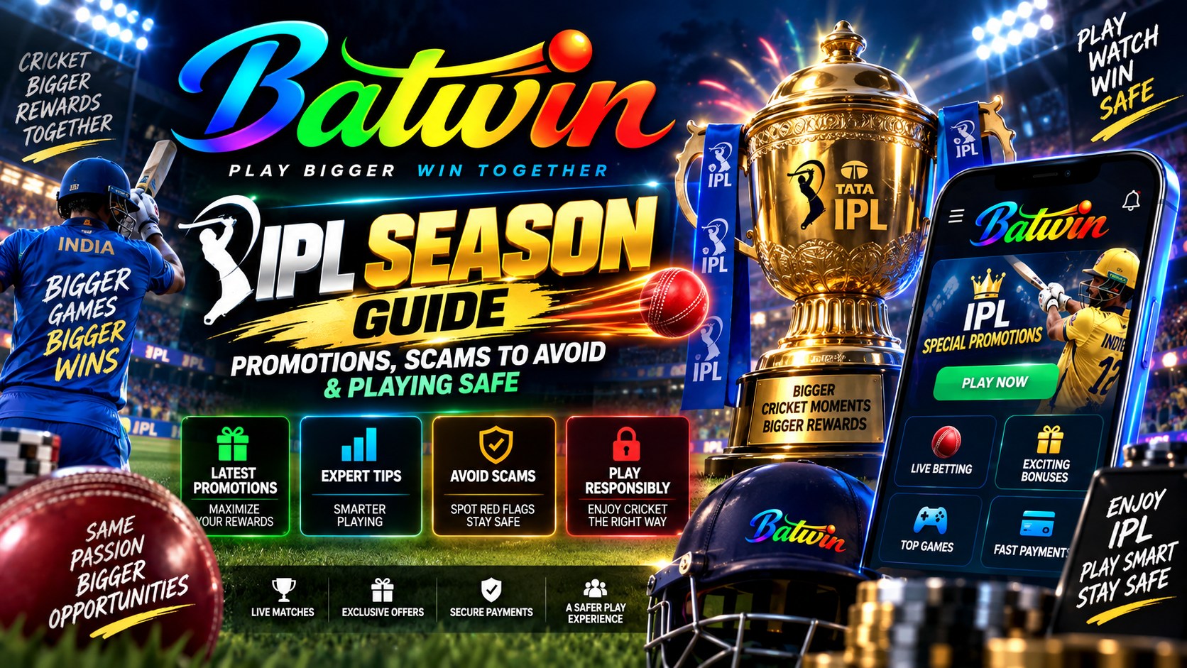 Batwin IPL season guide — promotions, scams to avoid and playing safe