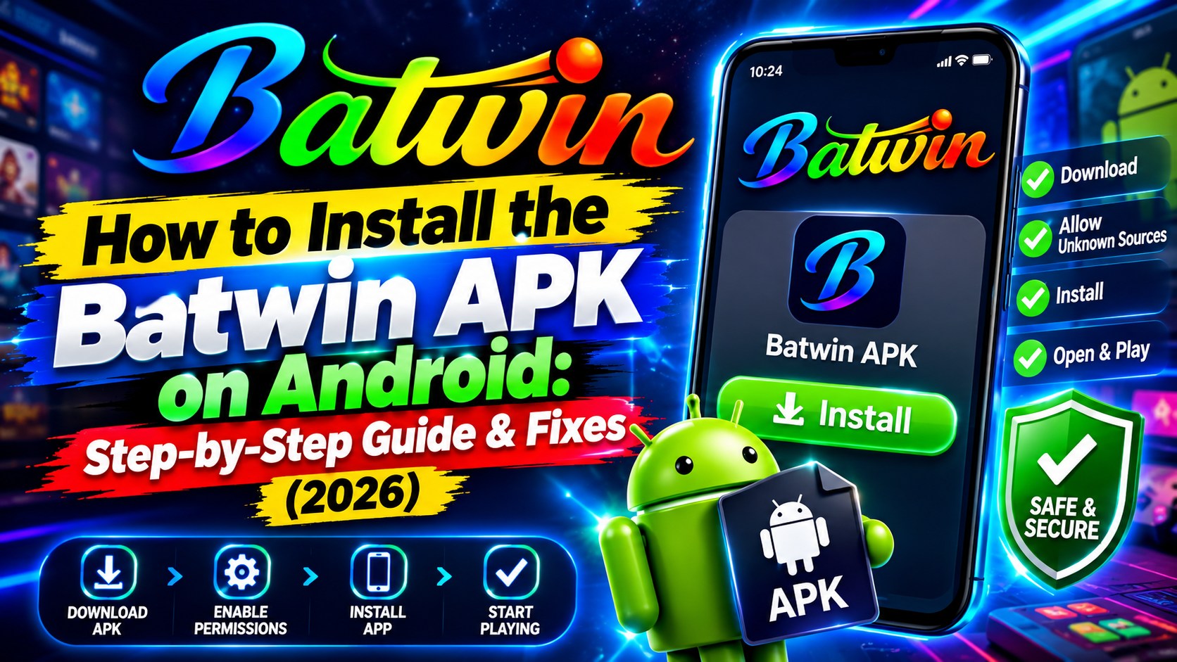 How to install the Batwin APK on Android — step-by-step guide and fixes